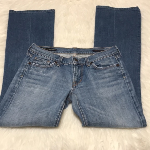 𝅺Citizens of humanity kelly #001 low waist boot cut jeans size 27 - Picture 15 of 16